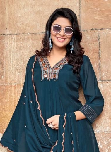 STREET WEAR - Catalog # 64454 (Set of 6 Readymade Salwar Suits)
