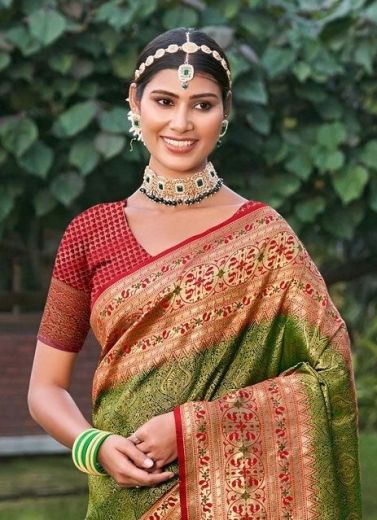 GAURI 2 - Catalog # 64459 (Set of 3 Sarees)