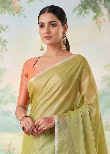 VRINDAVAN - Catalog # 64468 (Set of 6 Sarees)