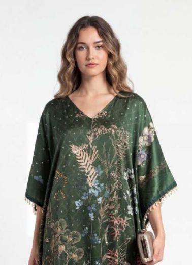 KAFTAN CO-ORD SET VALUE ADDITION 5 - Catalog # 64470 (Set of 6 Tops With Bottoms)