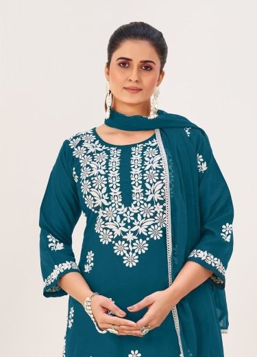 ELIZABETH 5 - Catalog # 64513 (Set of 4 Readymade Salwar Suits)