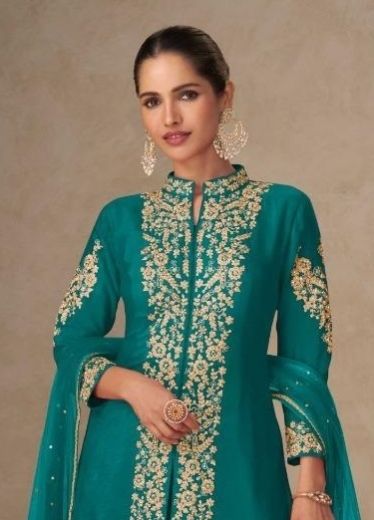 SHAHNAZ - Catalog # 64517 (Set of 4 Readymade Salwar Suits)