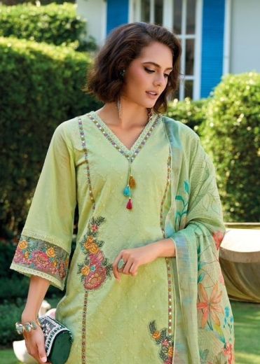 SUFFY 2 - Catalog # 64518 (Set of 4 Readymade Salwar Suits)