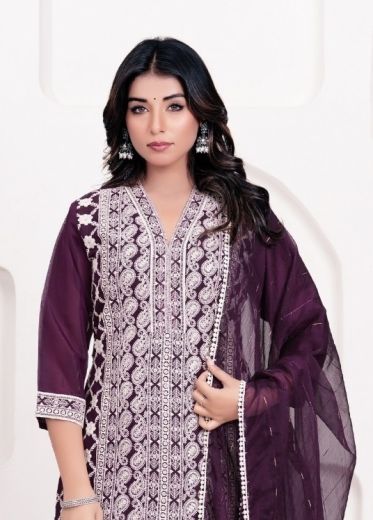 SHANAYA - Catalog # 64531 (Set of 4 SIZE-SETS [Readymade Salwar Suits])