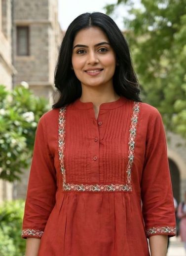 CHARMI 1 - Catalog # 64532 (Set of 6 Readymade Women's Kurtis / Tops)