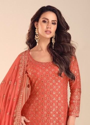 ZIANA - Catalog # 64536 (Set of 2 Readymade Salwar Suits)
