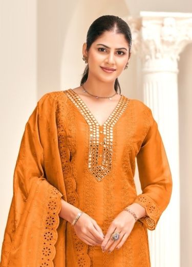CHERRY - Catalog # 64538 (Set of 4 SIZE-SETS [Readymade Salwar Suits])