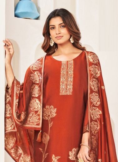 KOMAL - Catalog # 64557 (Set of 4 SIZE-SETS [Readymade Salwar Suits])