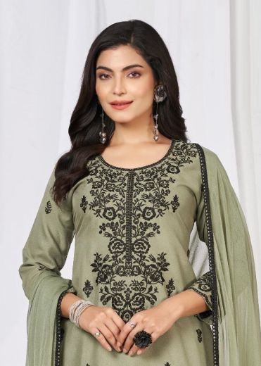 SHIFA - Catalog # 64572 (Set of 4 Readymade Salwar Suits)
