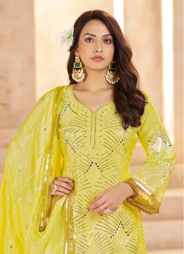 HESSA - Catalog # 64575 (Set of 5 Readymade Salwar Suits)