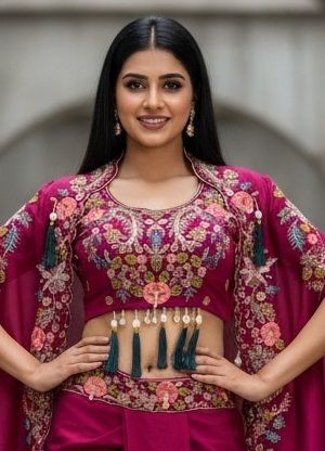 SERIES 212 - Catalog # 64600 (Set of 2 Indo-Western Outfits)