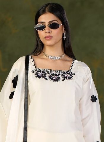 MARYAM FARSI - Catalog # 64602 (Set of 3 SIZE-SETS [Readymade Salwar Suits])
