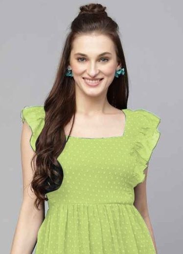 TRENDY - Catalog # 64616 (Set of 6 Readymade Women's Kurtis / Tops)