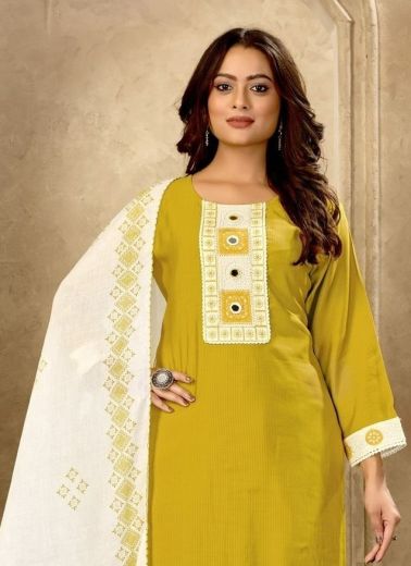 SERIES P53 - Catalog # 64677 (Set of 7 SIZE-SETS [Readymade Salwar Suits])