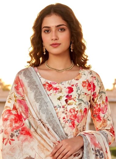 CHERRY BLOSSOM - Catalog # 64690 (Set of 29 Readymade Salwar Suits)