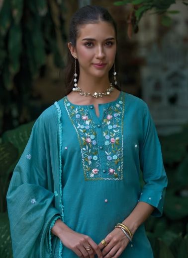 MELODY - Catalog # 64714 (Set of 4 Readymade Salwar Suits)