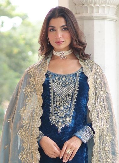 SERIES 9301 - Catalog # 64753 (Set of 2 Readymade Salwar Suits)