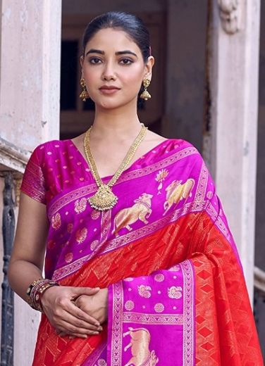 NANDITARANG - Catalog # 64772 (Set of 6 Sarees)