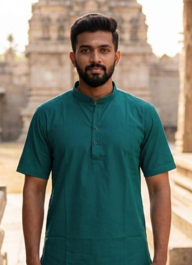 KURTA CULTURE - Catalog # 65034 (Set of 5 Men's Ethnic Wear)