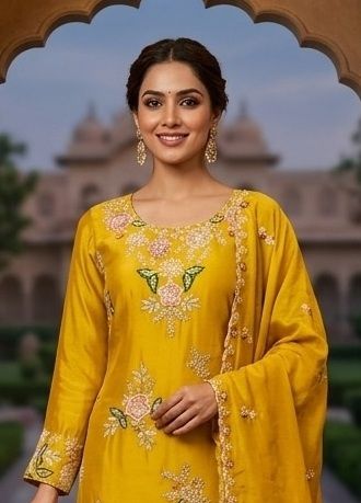 SERIES 1004 - Catalog # 65059 (Set of 4 Readymade Salwar Suits)