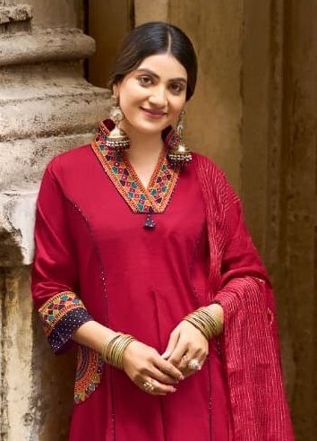KASHMIRA - Catalog # 65060 (Set of 6 Readymade Salwar Suits)