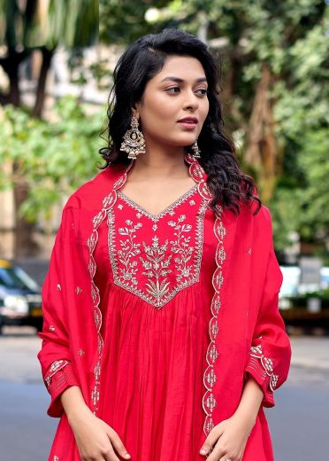 SHEHNAZ - Catalog # 65076 (Set of 4 Readymade Salwar Suits)
