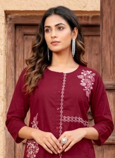 VIANA - Catalog # 65087 (Set of 6 Readymade Women's Kurtis / Tops)