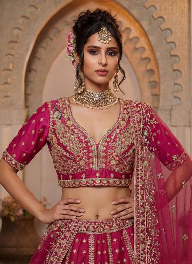 SERIES 2993 - Catalog # 65093 (Set of 2 Semi-Stitched Lehengas)