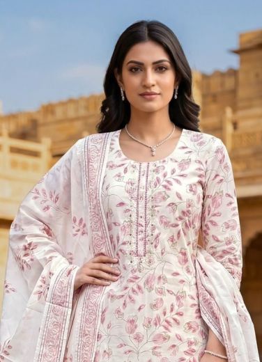 SERIES P69 - Catalog # 65124 (Set of 4 SIZE-SETS [Readymade Salwar Suits])