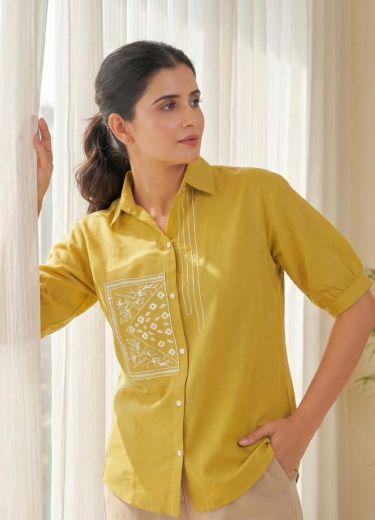 CLASSY LOOK SHIRTS - Catalog # 65127 (Set of 8 Readymade Women's Kurtis / Tops)