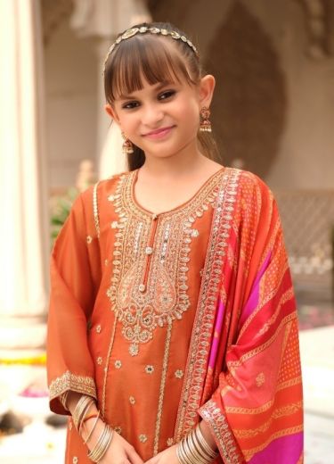 ROYAL KIDS - Catalog # 65131 (Set of 3 Readymade Salwar Suits)