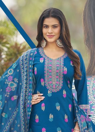 MAGICAL - Catalog # 65144 (Set of 6 Readymade Salwar Suits)