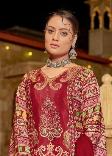 RUHANI - Catalog # 65180 (Set of 6 Readymade Salwar Suits)