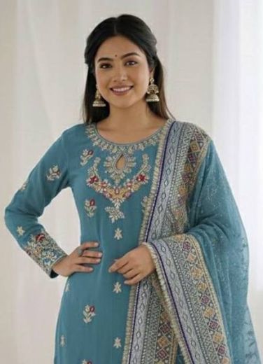 SERIES 5007 - Catalog # 65193 (Set of 3 Readymade Salwar Suits)