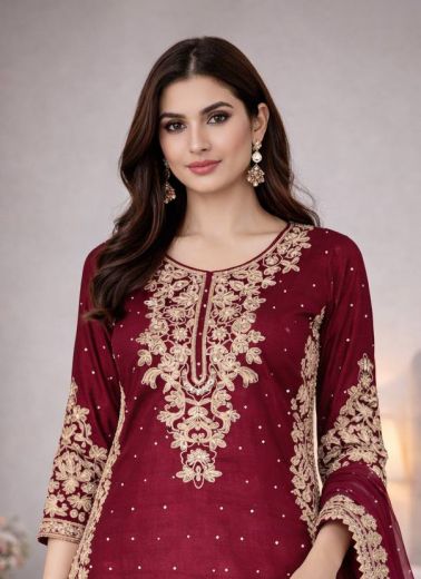 SERIES 535 - Catalog # 65195 (Set of 2 Readymade Salwar Suits)