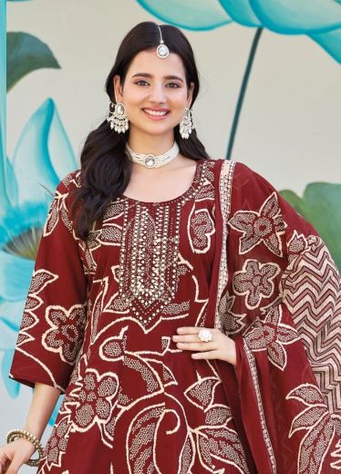 SUMMER GARDEN 2 - Catalog # 65227 (Set of 8 Readymade Salwar Suits)