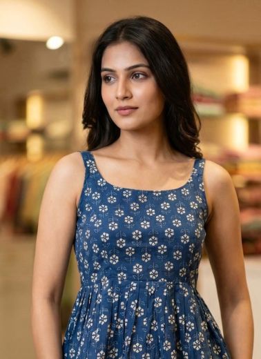 SUMMER TOPS - Catalog # 65231 (Set of 8 Readymade Women's Kurtis / Tops)
