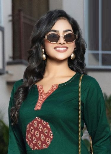 PUNYA - Catalog # 65238 (Set of 6 Readymade Women's Kurtis / Tops)