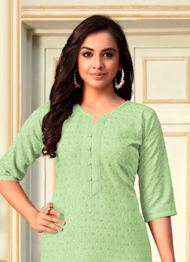 VIVO - Catalog # 65247 (Set of 7 SIZE-SETS [Readymade Women's Kurtis / Tops])