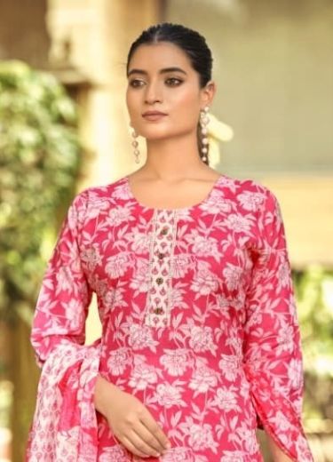 SUMMER FASHION 11 - Catalog # 65284 (Set of 6 Readymade Salwar Suits)