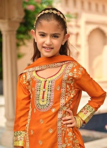 LITTLE QUEEN - Catalog # 65292 (Set of 3 Readymade Salwar Suits)