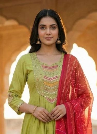 SERIES 8 - Catalog # 65295 (Set of 2 Readymade Salwar Suits)