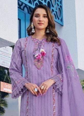 MAISHA - Catalog # 65308 (Set of 6 Readymade Salwar Suits)