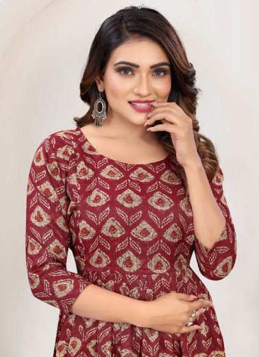 HAPPINESS 15 - Catalog # 65329 (Set of 4 Readymade Women's Kurtis / Tops)