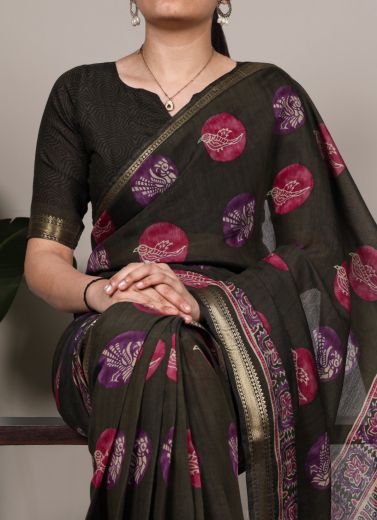 SERIES 7211 - Catalog # 65346 (Set of 4 Sarees)