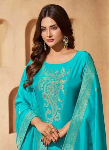 SAIYAARA - Catalog # 65349 (Set of 4 Readymade Salwar Suits)