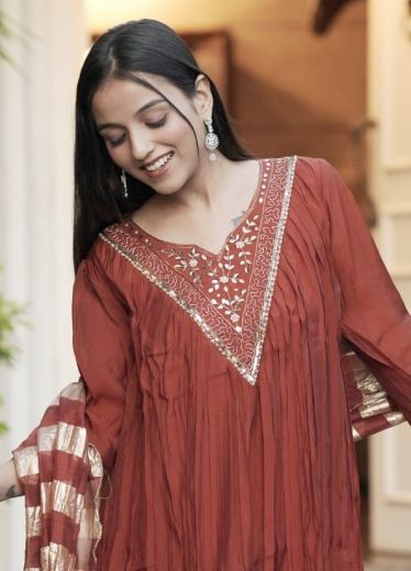 SERIES 27 - Catalog # 65354 (Set of 2 Readymade Salwar Suits)