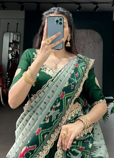 AARNA 1204 - Catalog # 65359 (Set of 4 Semi-Stitched Lehengas)