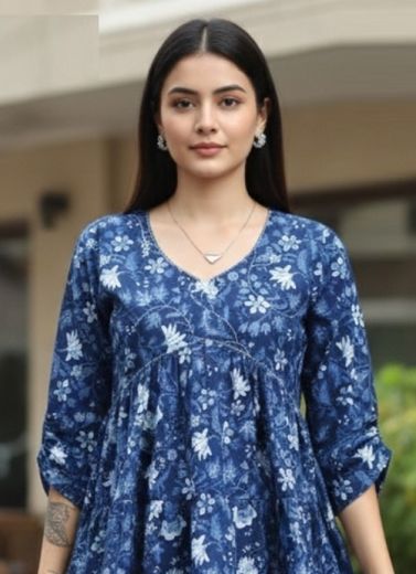NAISHA - Catalog # 65381 (Set of 6 Readymade Women's Kurtis / Tops)