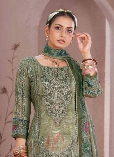 ESHA - Catalog # 65382 (Set of 4 Readymade Salwar Suits)